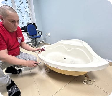 Реставрация ванны в Ярославль